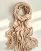 Atmospheric crumpled texture long silk scarf light and thin versatile long scarf high-grade texture affordable decorative yarn