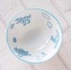 Minoru Pottery Children's Dinosaur Bowls, 10.8cm Diameter, Set of 2, 4965583758518