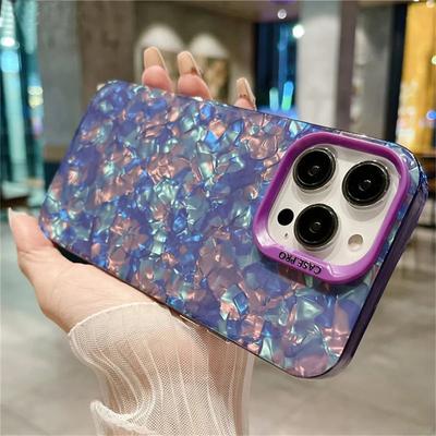 Bling Glitter Rüya Kabuk IMD Kamera Koruma Telefon iphone için kılıf 14 Pro Max 13 12 11 XR X XS Yumuşak Silikon Darbeye Dayanıklı Kapak
