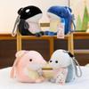 Large Plush Ocean Desk Companion Keychain: Whale, Seal & Dolphin Series Ornament
