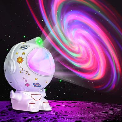 Proiettore di stelle Luce notturna con telecomando Design regolabile a 360° Astronauta Nebulosa Galassia Spazio Illuminazione per bambini Adulti Regalo