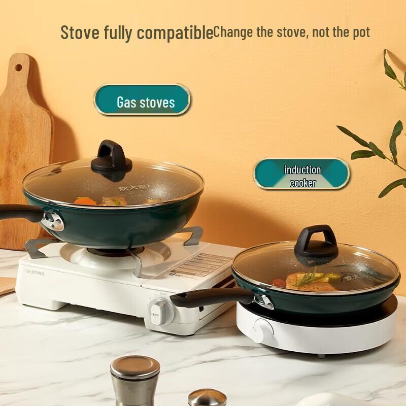 COOKER KING Maifan Stone Non-stick Frying Pan