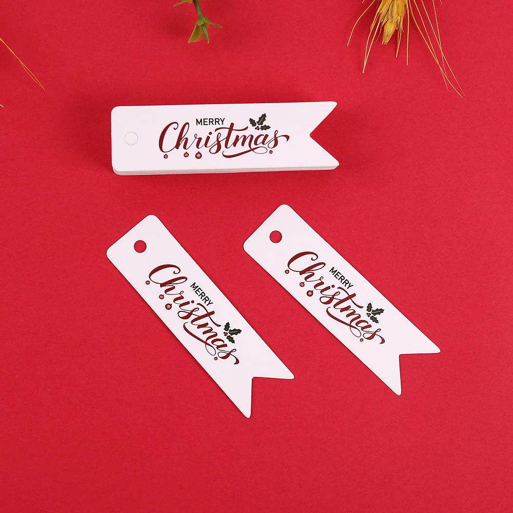 2026 Christmas Gift Tags: Decorative Paper Hang Tags & Cards for Party Favors