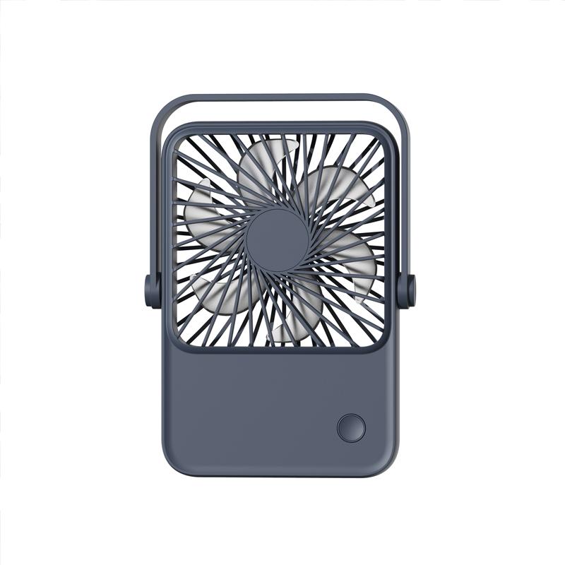 

2025 New 1200mAh 360° Adjustable Portable Fan Rechargeable Table Fan Wall Mounted Fan Portable Air Conditioner for Office Home синий