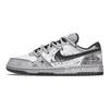 Nike Big All seeing Eyes Abrasion Resistant Slip Resistant Low top Skateboard Shoes Men's Black White Gray 355152-017(Team864-)