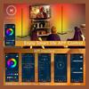 Homlly 300+ Color Changing Mood Lighting Corner Lamp with Bluetooth App and Remote Control