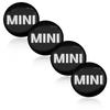 4 stk 56MM Bilhjul Senter Navkapsel Logo Klistremerker Felgdeksel Emblem Dekal For MINI Cooper One JCW Clubman Countryman R55 R56 F55 F56 R57 R58 R59