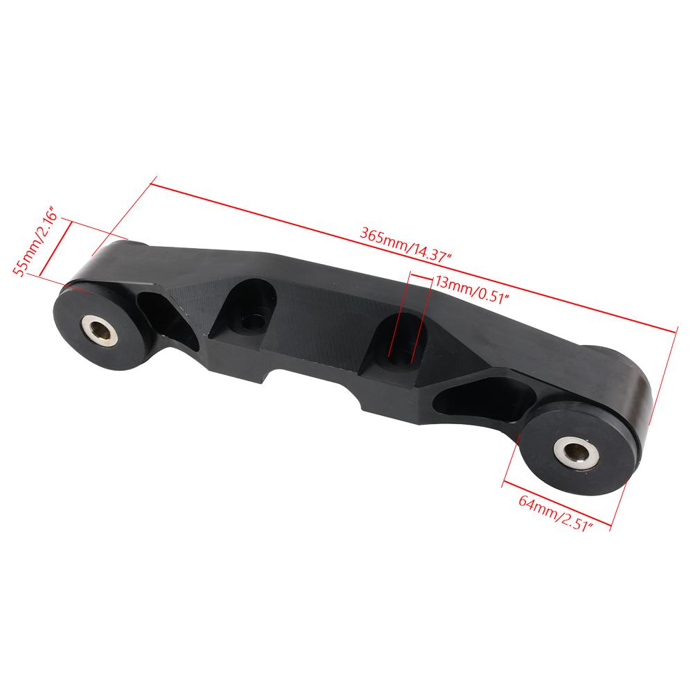 new performance Billet Rear Differential Brace Torque Solution mount bracket for 08+ Subaru WRX/STI