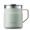 LOCK&LOCK (LOCK&LOCK) Coffee Cup Insulated Hot And Cold Desktop Cup for Men And Women, Couples Water Mug 390ML Mint Green LHC4218MIT