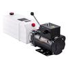 10L Hydraulic Pump, 2.2KW Hydraulic Dump Trailer Pump Single Acting, 22Mpa Max Relief Pressure, 6.3L/min Flow Rate, AC220-240V Hydraulic Power Unit