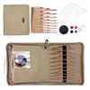 KX4B DIY Knitting Tool Aluminum Interchangeable Circular Knitting Needle for Knitting