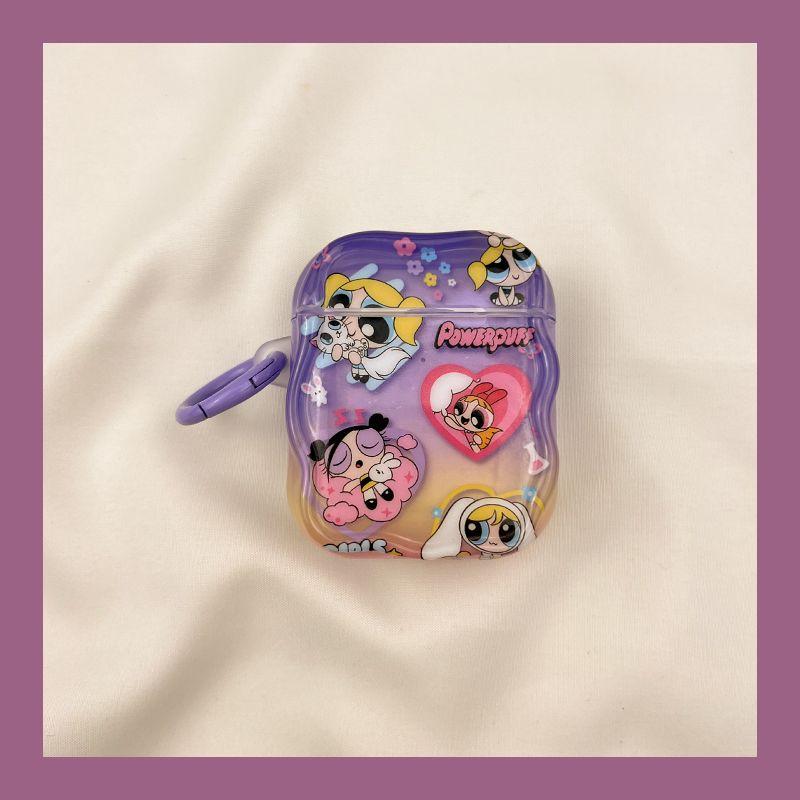 

Case Airpod3 for Apple Pro Earphone Case Second Generation Wireless Bluetooth 1 Third Generation Aipods2 Generation Airpodpro Fourth Generation 4 Airpods pro [Sizzy Gradient Flying Girl] Send Hook