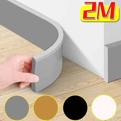 3D verdickte Wandaufkleber Sockelleiste wasserdichtes Gehäuse selbstklebender Aufkleber Wandmöbel Ecke Antikollisionsband
