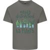 Easily Distracted by Plants Botanist Funny Unisexs Light Cotton TShirt