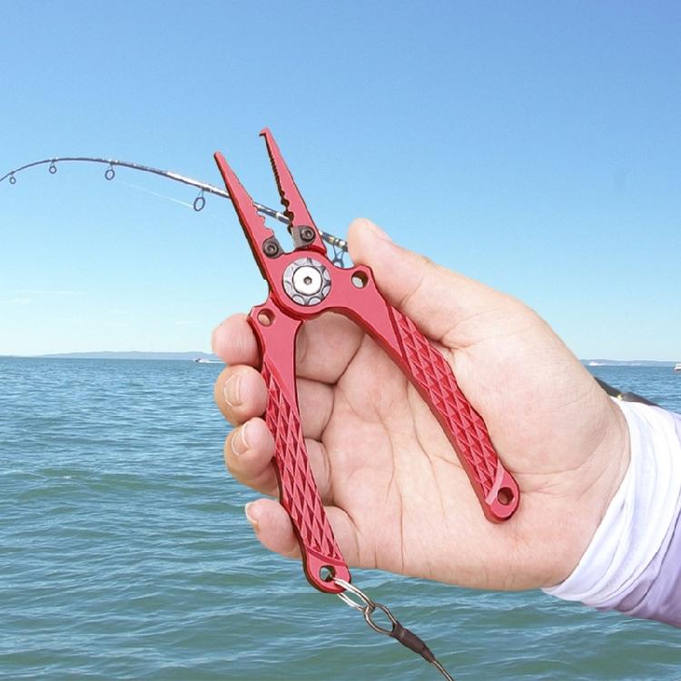 Fishing Lip Gripper Grabber Light Weight Aluminum Alloys Fishing Tackle Lip Grip Grabber Clamps Keeper Fishing Pliers