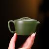 90ml Yixing Purple Clay Teapot Small Capacity Painted Flowers Tea Pot Raw Ore Green Mud Kettle Chinese Handmade Zisha Tea Set