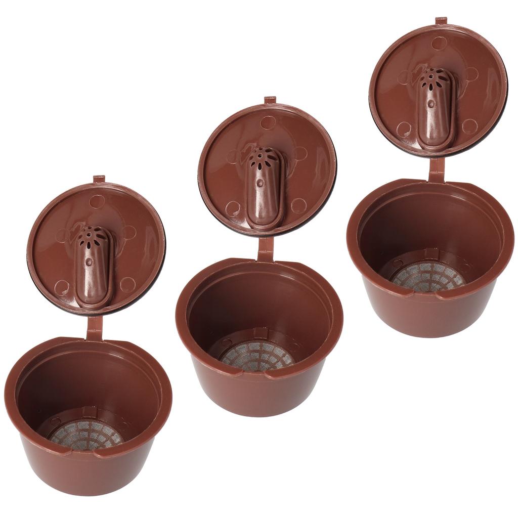 Refillable Capsule Coffee Filter Set Reusable Cafe Tool Fit for Dolce Gusto Coffee MachineCoffee