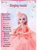 60cm Princess Dress-Up Doll Set for Girls - Perfect Birthday Gift