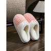 Cotton Slippers for Women in Winter, Anti Slip and Warm for Indoor Use, and Home Fur Slippers for Women