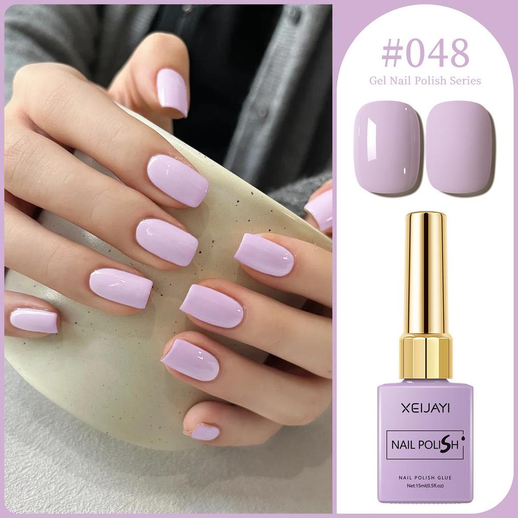 XEIJAYI 15ml Solid Color Nail Gel - 72 Color Options for Nail Art Salons