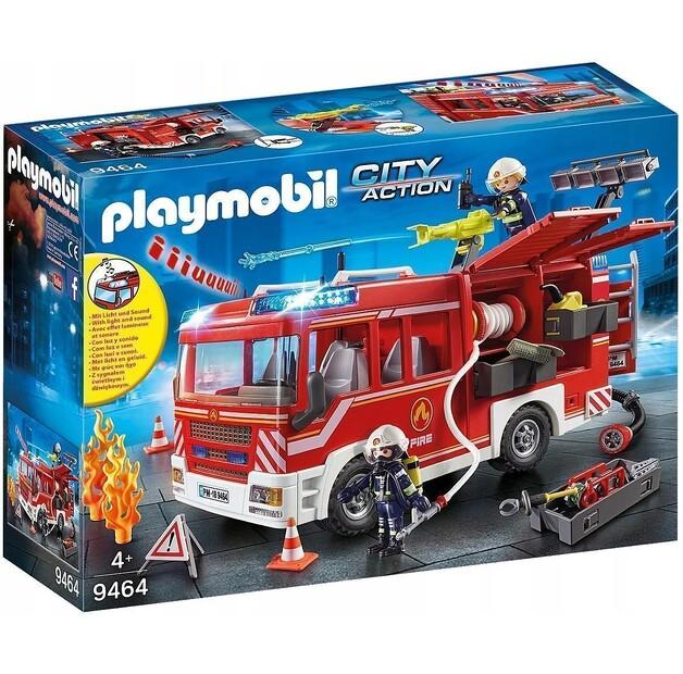 Plastic Construction Set Playmobil City Action Fire Truck 9464