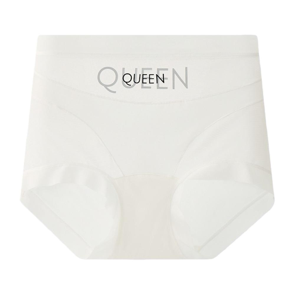 High Waist Thin Shapewear Panties Mesh Tummy Control Underwear Postpartum Body Shaper Letters Belly Contracting