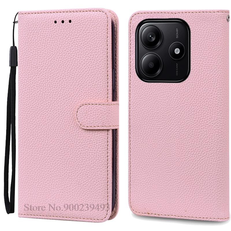 For Redmi Note 14 Case Wallet Flip Leather Cover For Xiaomi Redmi Note 14 4G Case Book Cover For Redmi Note 14 5G Case