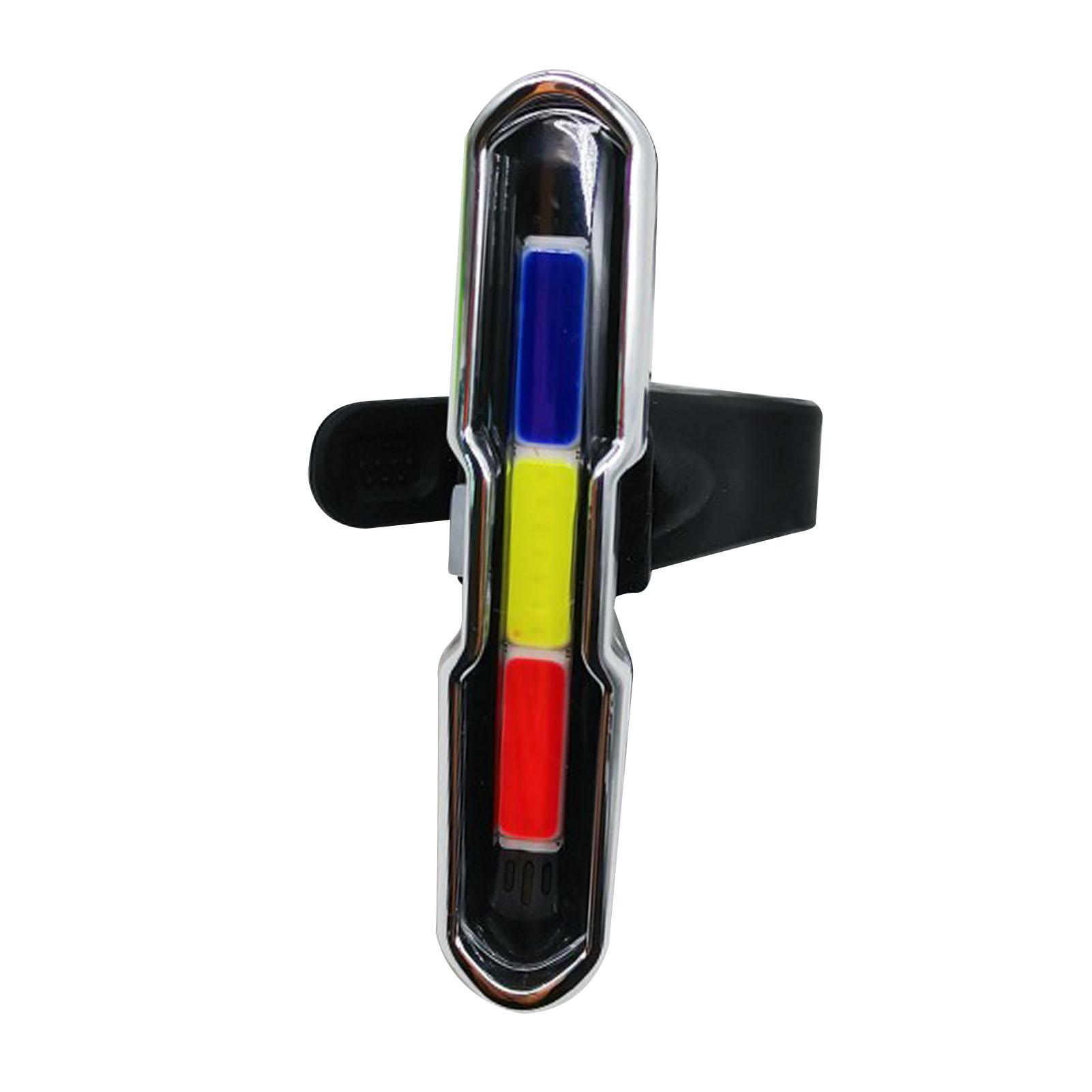 

Cycling Taillight 3 Color Flashing High Visibility USB Rechargeable Bicycle Taillight for Road