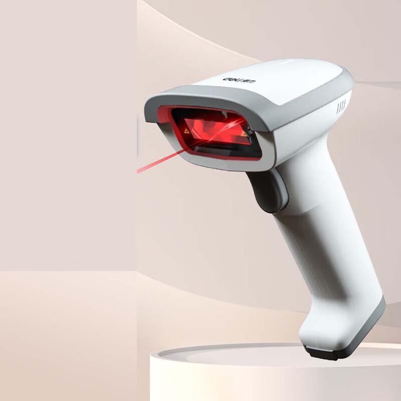 Deli 14880S Wired 1D Barcode Scanner