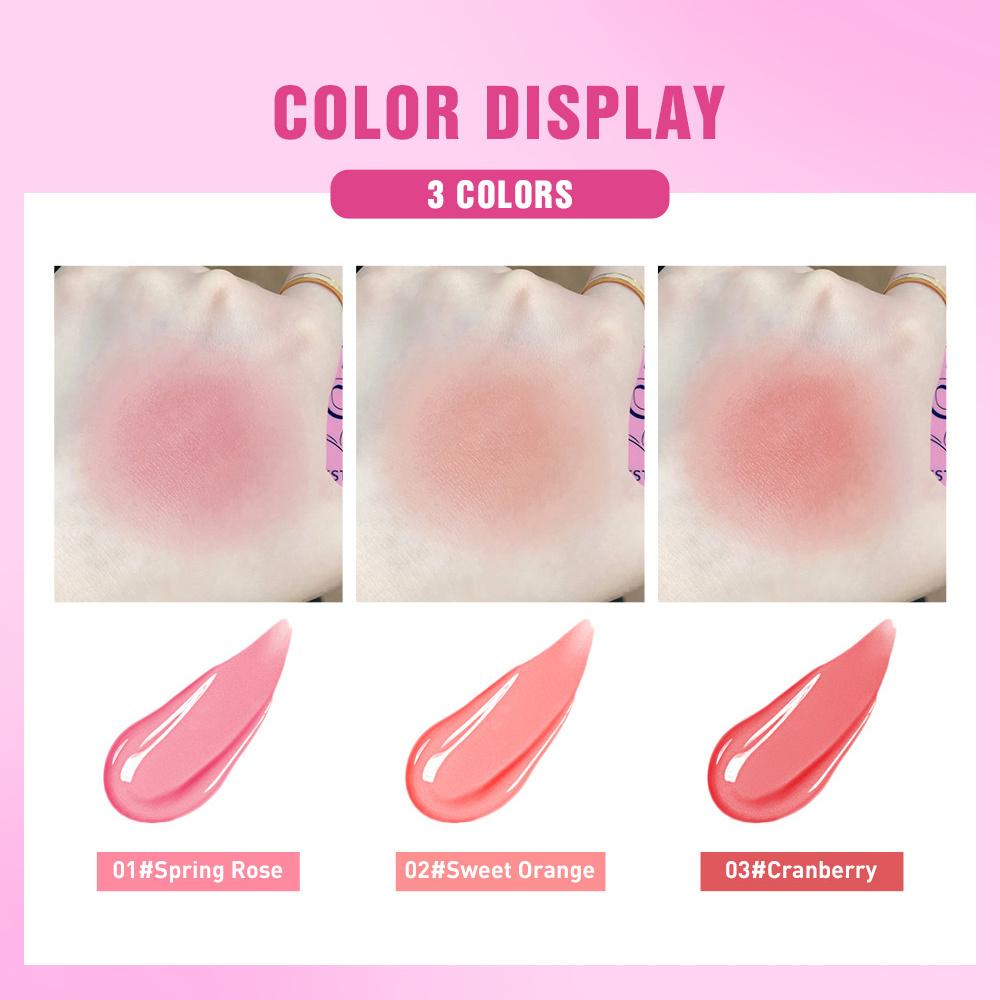 Air Cushion Blush Matt Natürlich Aufhellend Rosiger Teint Multifunktionales Nude-Make-up Flüssig-Rouge Gesichtsretusche