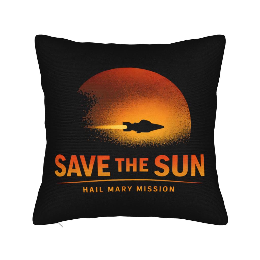 Project Hail Mary Rocky You Sleep I Watch Pillowcase Polyester Cushion Cover Gift Throw Pillow Case Cover Seater Zippered