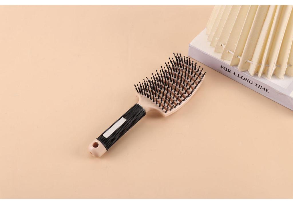 Fluffy Crown Hair Styling Curved Comb for Women's Long Hair