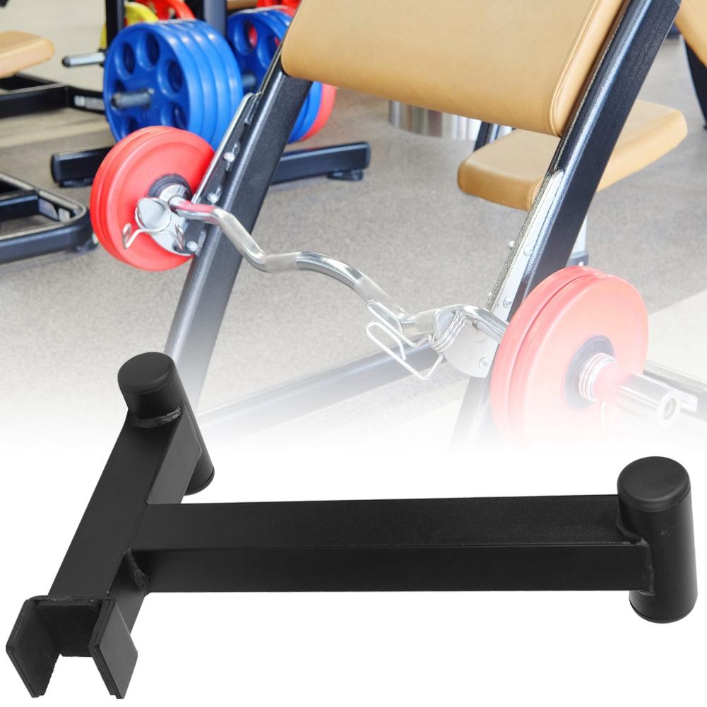 High Quality Steel Fitness Exercise Mini Deadlift Barbell Jack Bar Rod Accessory