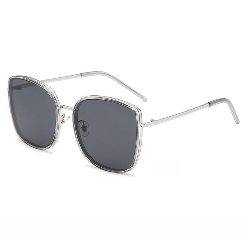 Occhiali da Sole Rosa da Donna Uv400 Polarizzati Montatura Intera Occhiali da Sole alla Moda per Viaggi e Feste