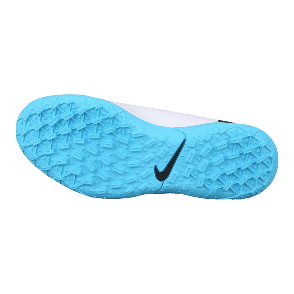 New Nike Slip Resistant Cushioning Abrasion Resistant Low Top Kids' Soccer Shoes Blue White Kids' DA1334-146