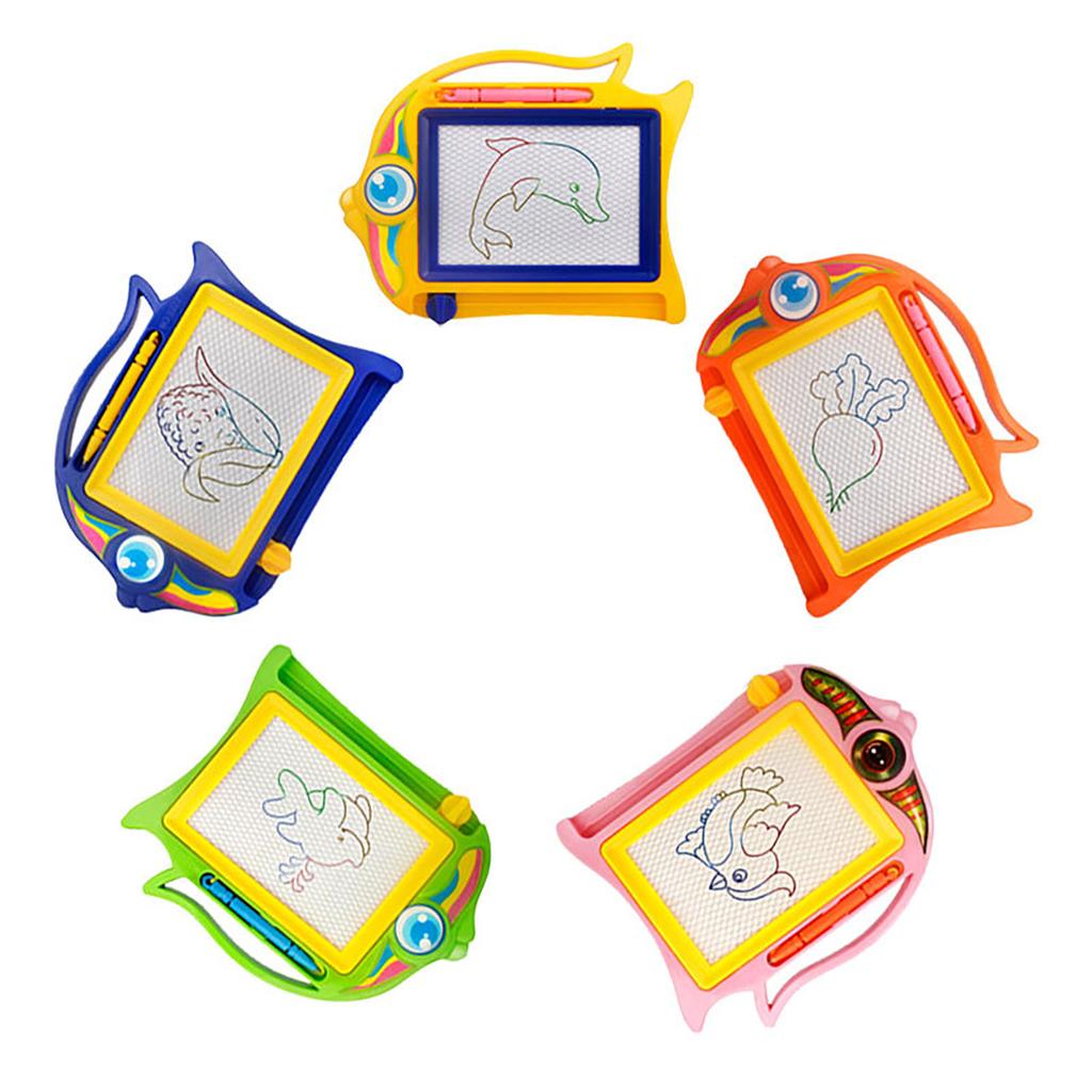 Children's Magnetic Drawing Board Writing Board Can Eliminate Drawing Toys, Portable Color Magnetic Drawing Board Toys
