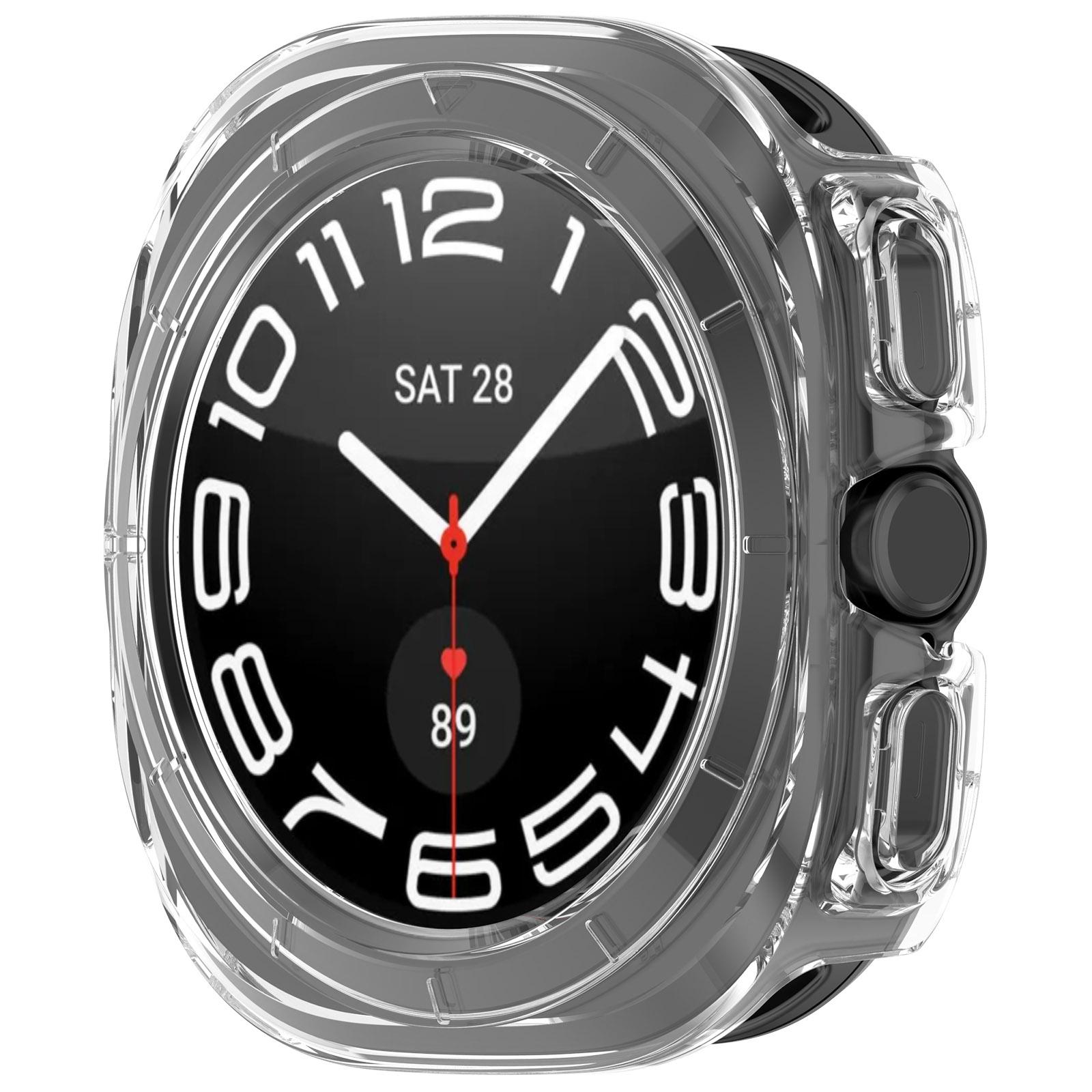 

Matte Watch Cover For Samsung Galaxy Watch Ultra Case Watch 7 Ultra 47mm PC All Around Shell Protective Bumper Cases Accessories Galaxy Watch Ultra