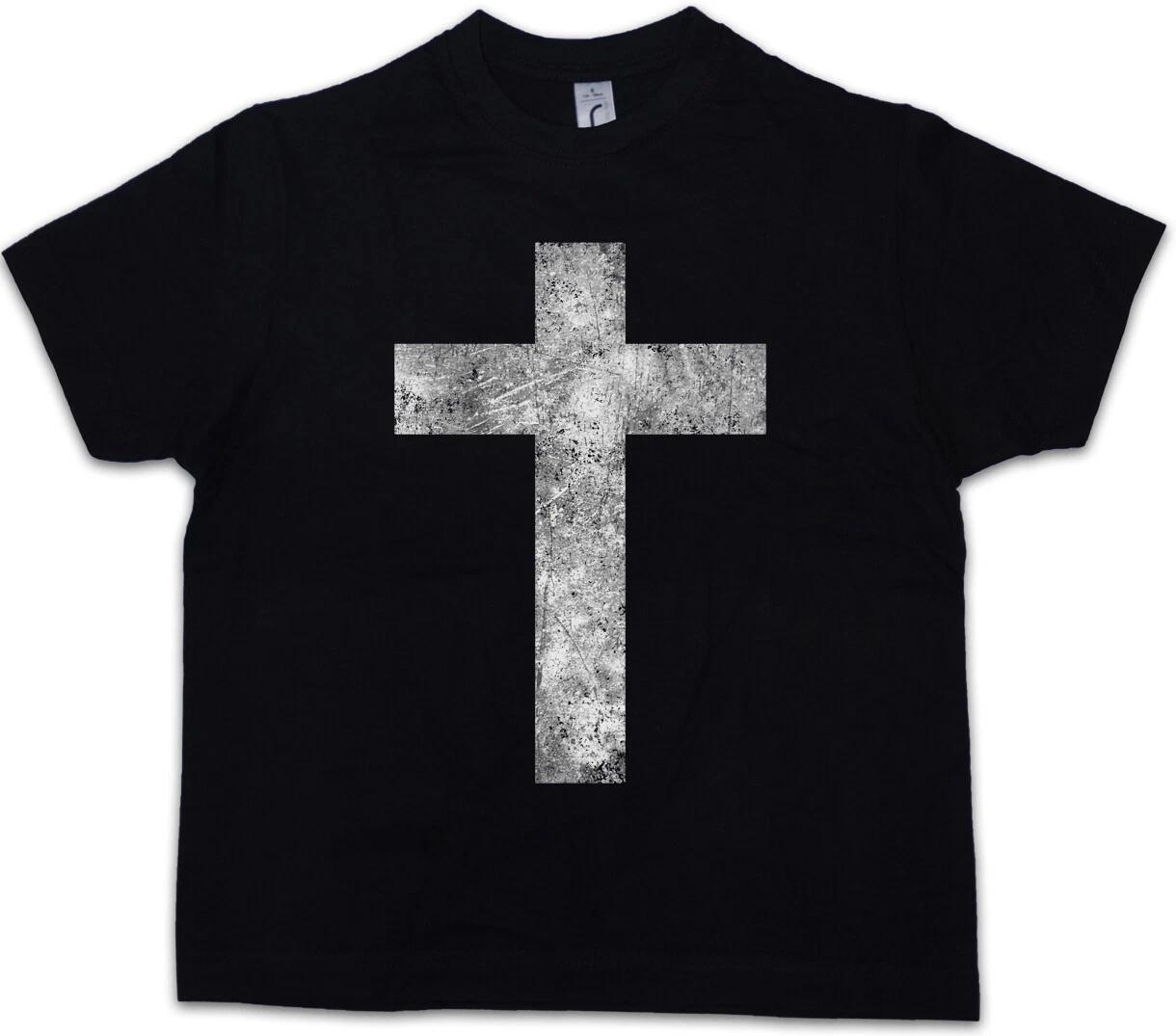 CHRISTIAN CROSS II Kids Boys kids boys T-Shirt Jesus God God Christian Cross 140