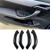 Car Door Handle For BMW X2 F39 X1 E84 F48 2010- Interior Door Handles Replace Cover Car Door Pull Accessories (Carbon Fiber Color)