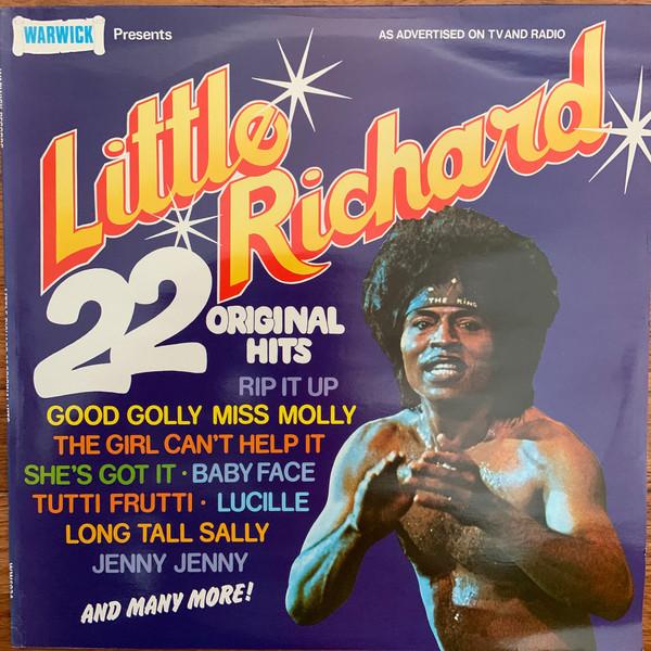 

LP Record LITTLE RICHARD - 22 Original Hits WW5034 Warwick Records 1977 UK Rock Used