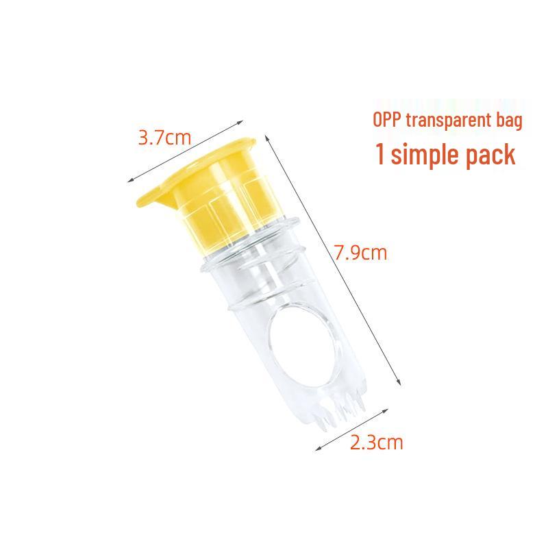 Compact Citrus Juicer: Portable Lemon & Orange Spiral Press