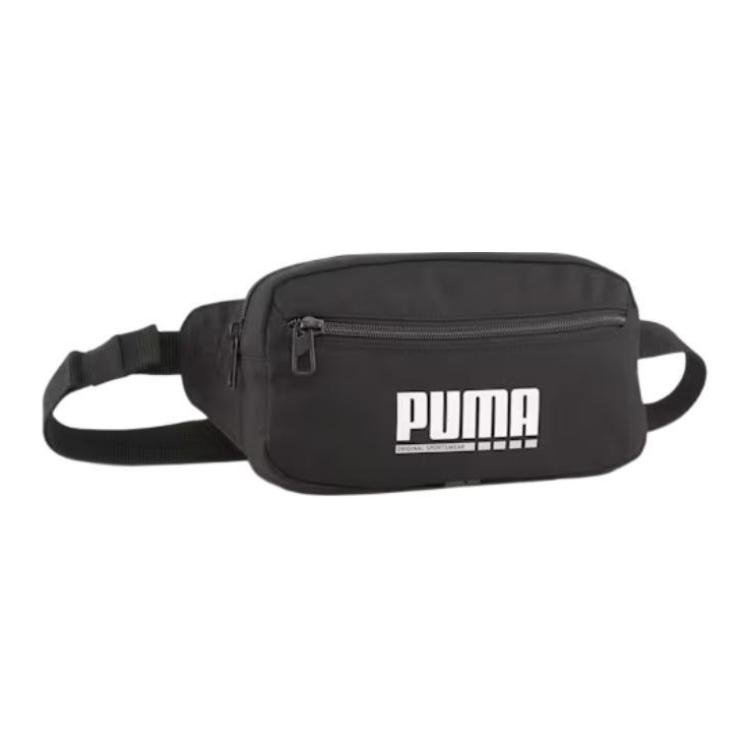 Puma 1.5L Trendy Sports Polyester Waist Bag Unisex Bags Black 090349-01 Black
