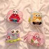 Cute 3D Cartoon SpongeBob Case for AirPods Pro3 Protective Cover for AirPods 1 2 3 4 Pro 2 3 Pro2 Earphone Case Cover