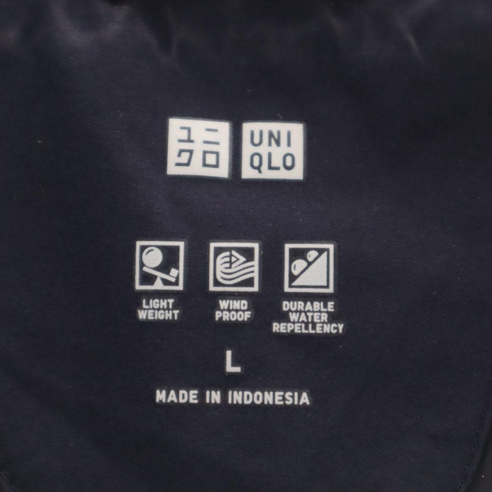 Uniqlo Seamless Down Coat L Navy Women Used