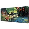 Green plant  Mouse Pad Mousepad Large Abstract Mouse Pad Gaming Deskmat With Lockedge Office Nonslip Carpet