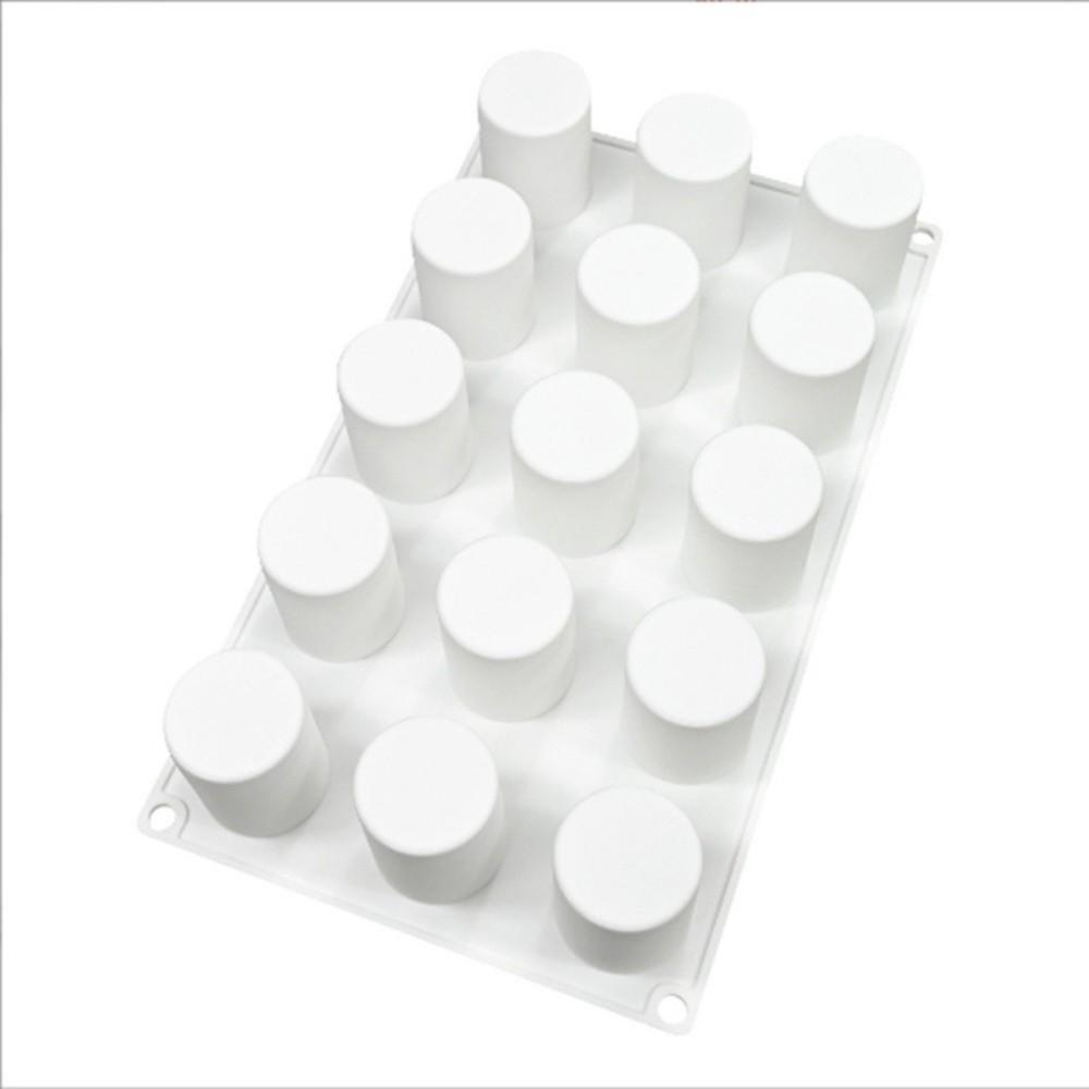 Food Grade Silicone Cylindrical Cake Molds Heat Resistant Mousse Cake Moulds  Party Dessert