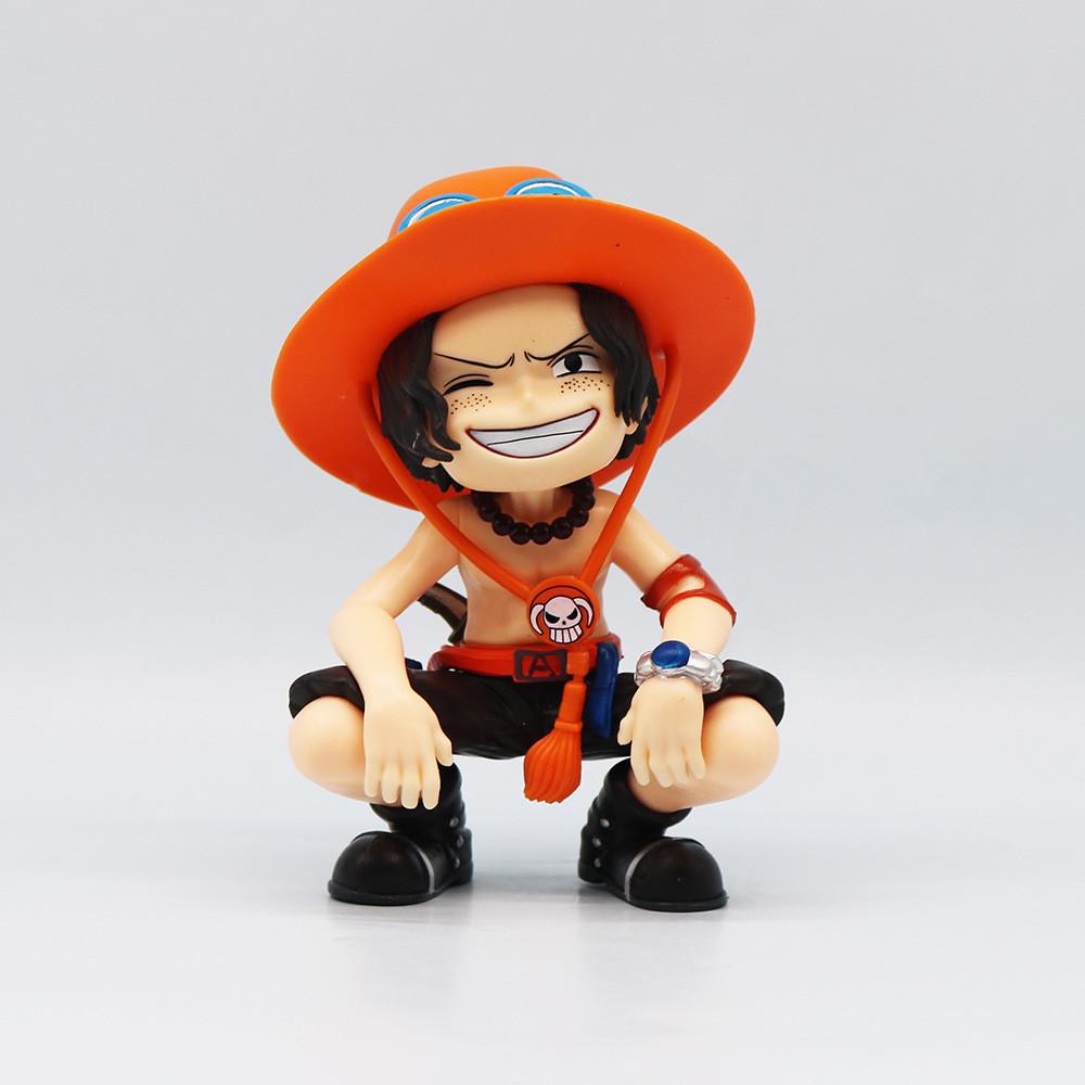 Charming Pvc One Piece Figurines Of Laughing Ace And Yamato Perfect For Collectors