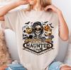 Halloween Casino Shirt, Skeleton Gambler Tee, Welcome To Haunted City, Spooky Vegas Party Gift, Gambled My Soul Apparel