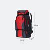 New 70L Hiking Backpack Waterproof Oxford Material Camping Backpack Lightweight High Capacity Outdoor Mountaineering Bag Travel
