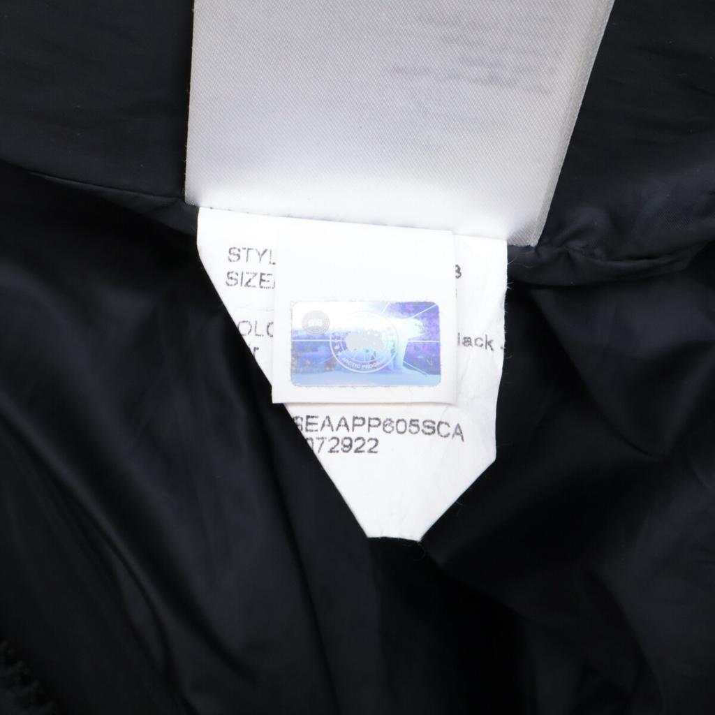 CANADA GOOSE [Official Domestic Product (Canada Goose Japan)] 3804MB MACMILLAN PARKA BLACK LABEL MacMillan Parka Down Jacket XL/TG blackUsed